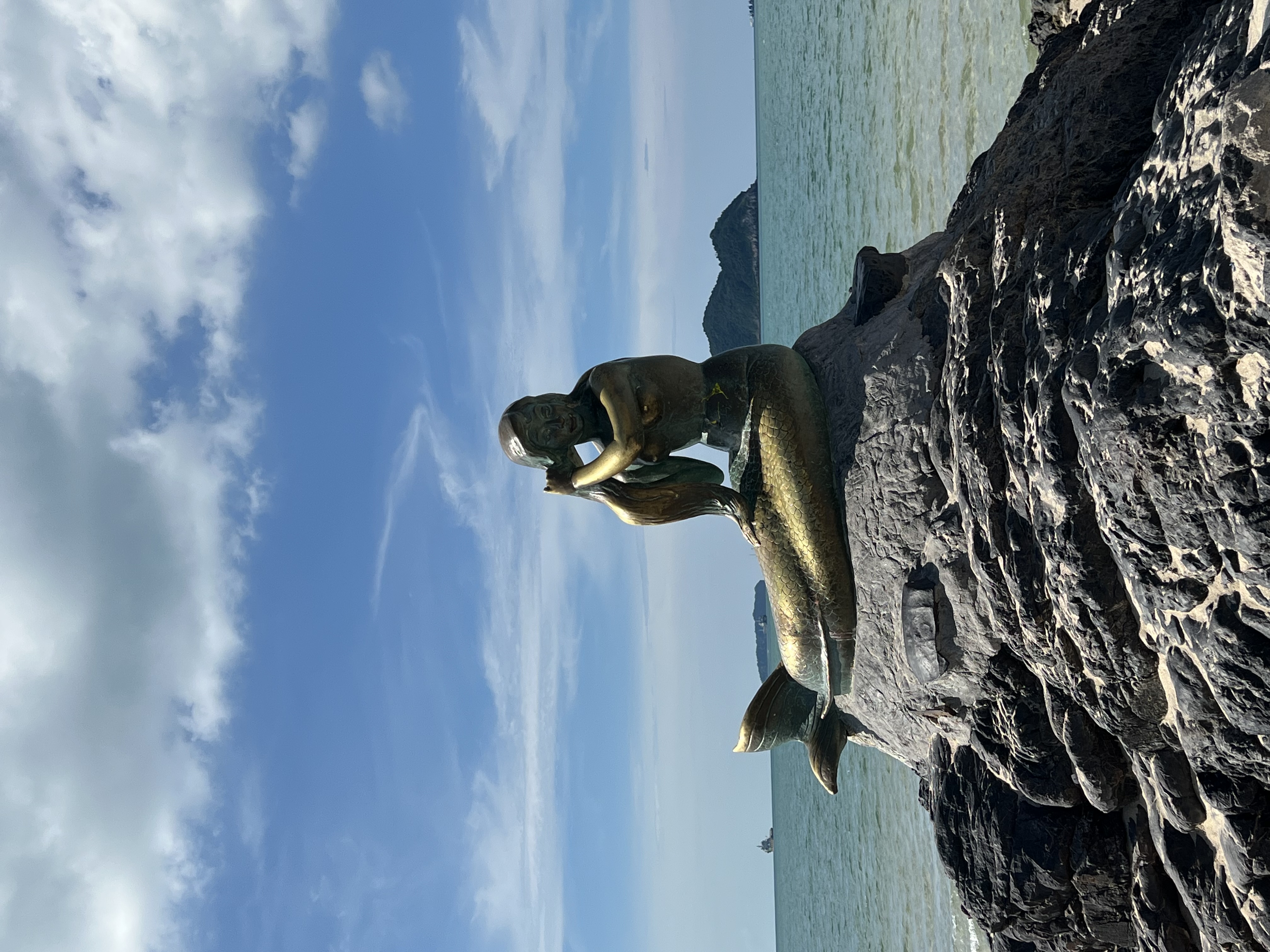 Mermaid statue